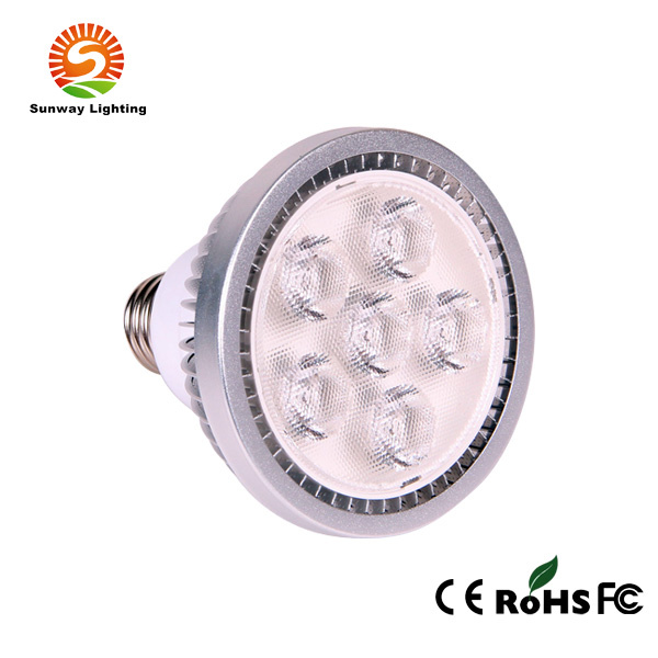 15W Aluminum PAR38 LED Spotlight with High CRI Ra>82